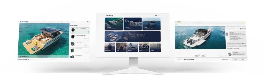 Our solutions help yacht manufacturers and dealers streamline the buying process, improve customer engagement, and turn complex configurations into clear, actionable leads.
