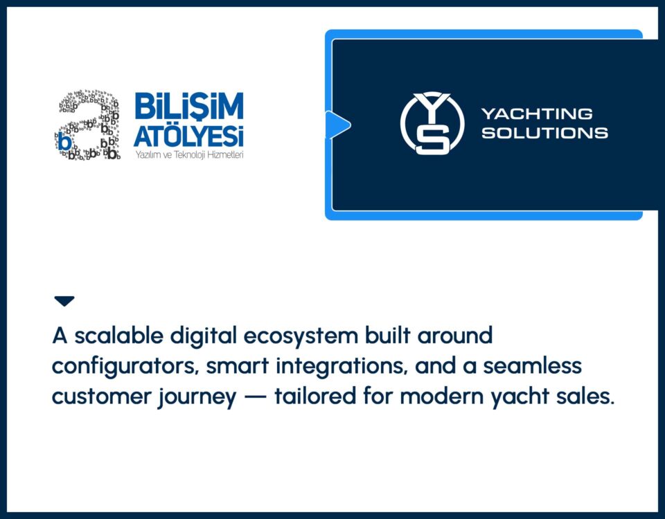 We developed a scalable digital infrastructure for Yachting Solutions, combining custom configurators, smart integrations, and a seamless customer experience across all touchpoints.