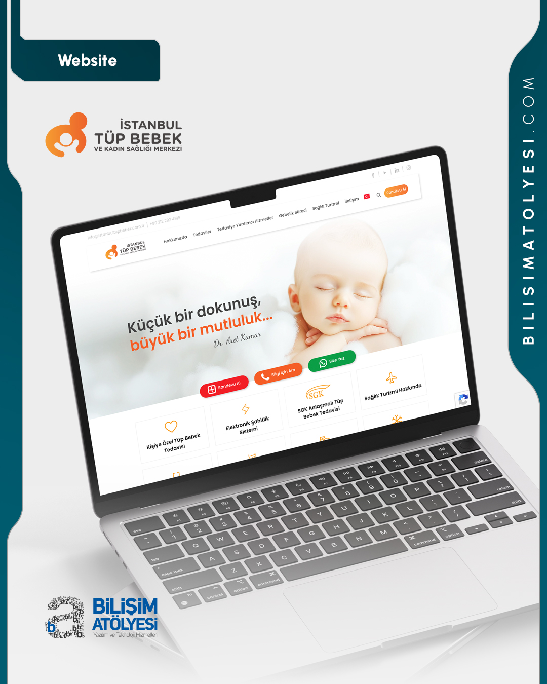 İstanbul Tüp Bebek — Web sitesi