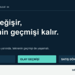 Alıcı değişir, teknenin geçmişi kalır