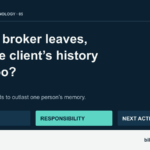 When a Broker Leaves, Does the Client’s History Leave Too?