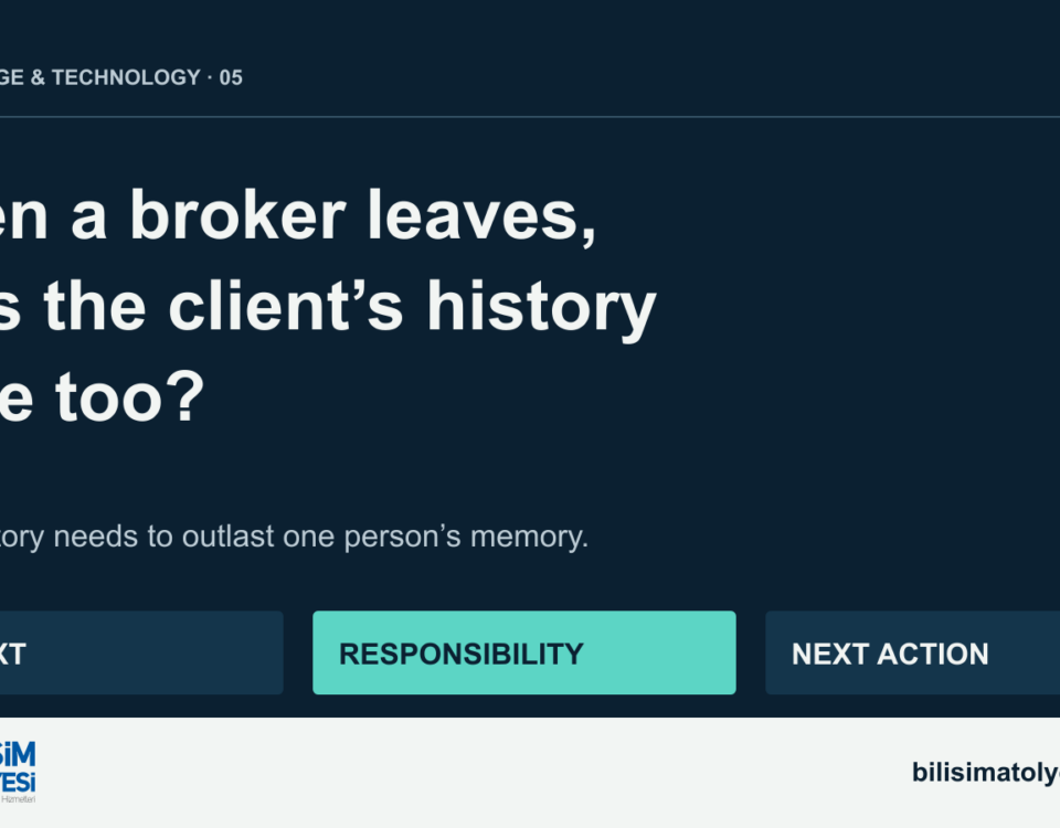 When a Broker Leaves, Does the Client’s History Leave Too?