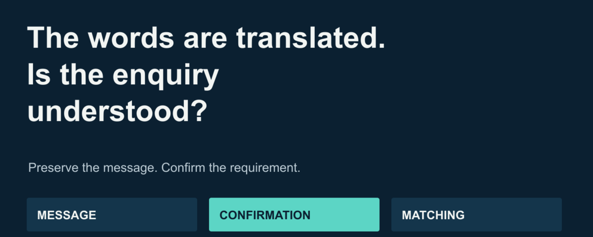 Is Translating the Client’s Words Enough to Understand the Enquiry?