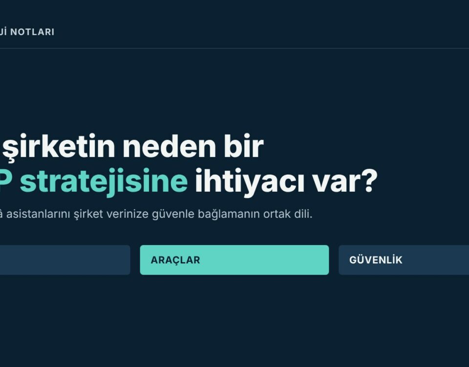 Her şirketin neden bir MCP stratejisine ihtiyacı var kapak görseli