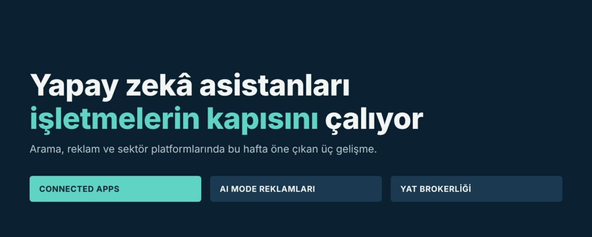 Yapay zekâ asistanları işletmelerin kapısını çalıyor kapak görseli