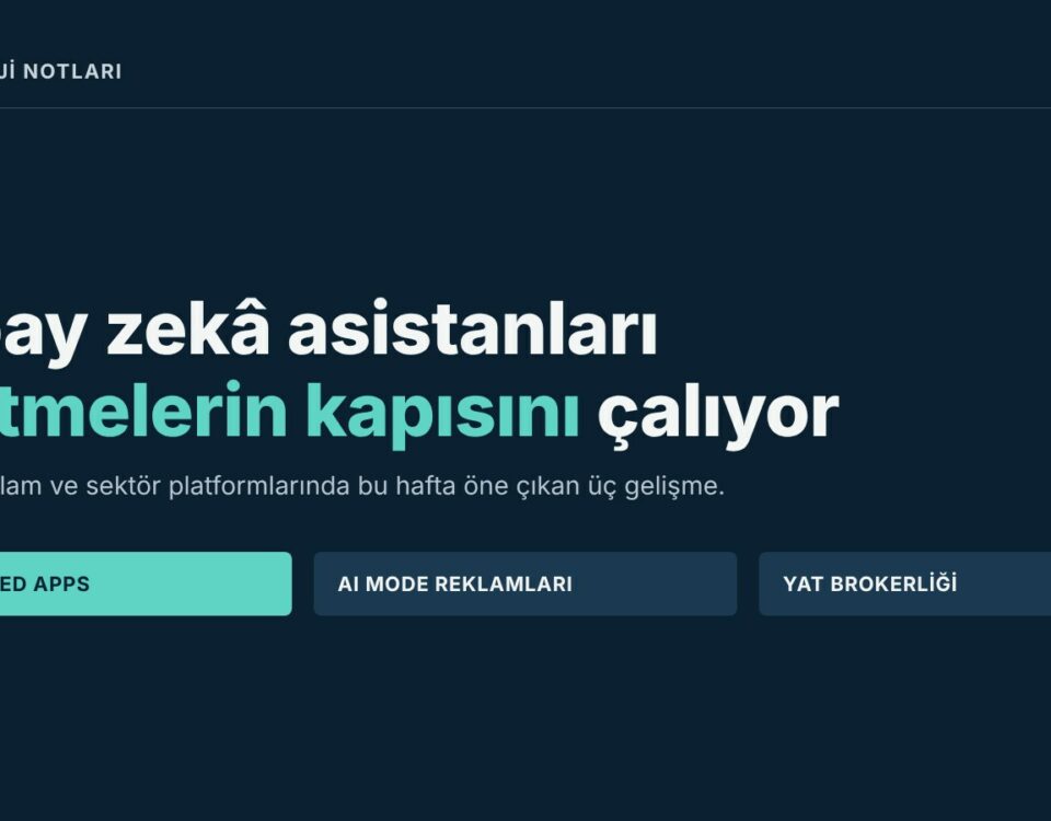 Yapay zekâ asistanları işletmelerin kapısını çalıyor kapak görseli